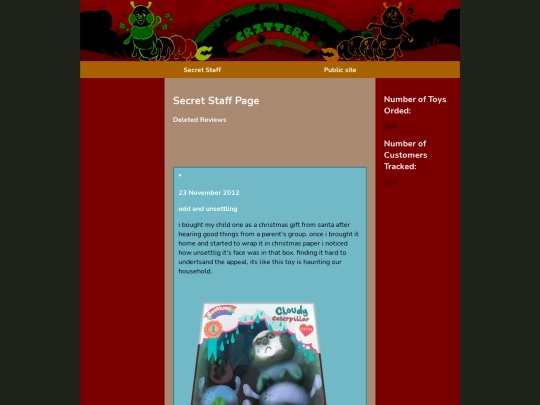secretstaff screenshot