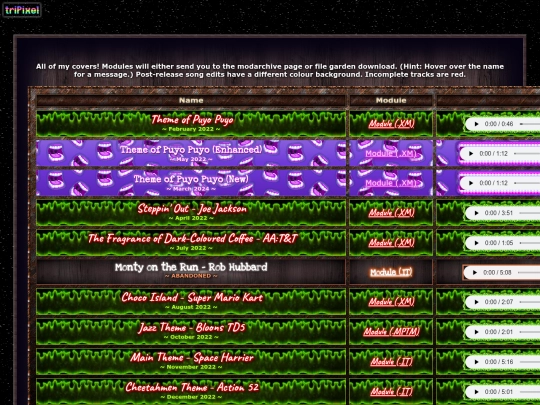 music screenshot