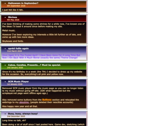 posts screenshot