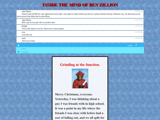 BLOGS/christmansday screenshot