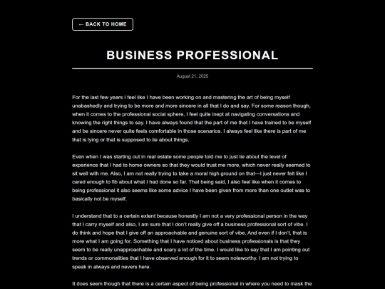 newblogs/bizprofessional screenshot