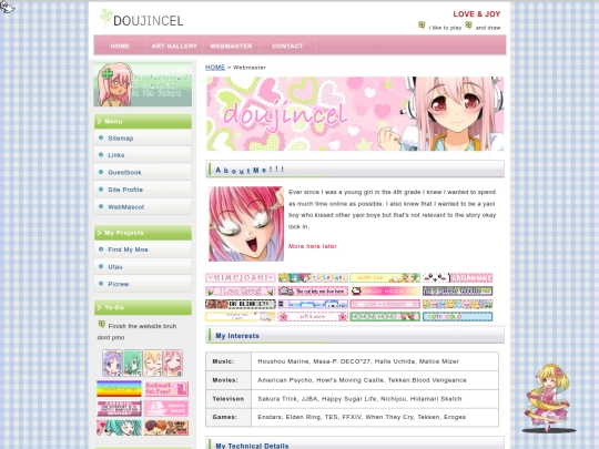 webmaster screenshot