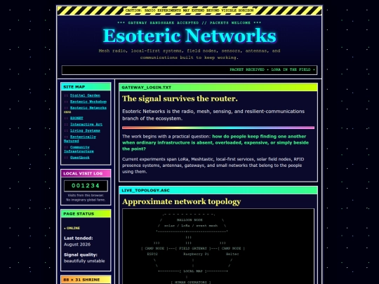 networks screenshot