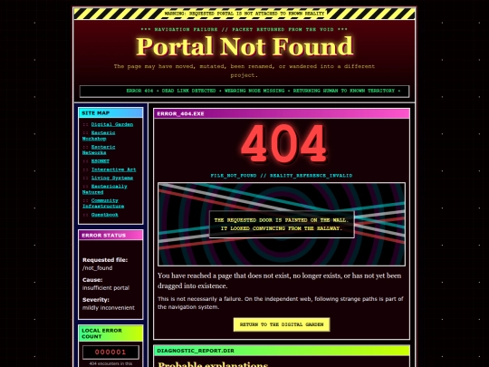 not_found screenshot