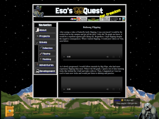 html/flipping screenshot