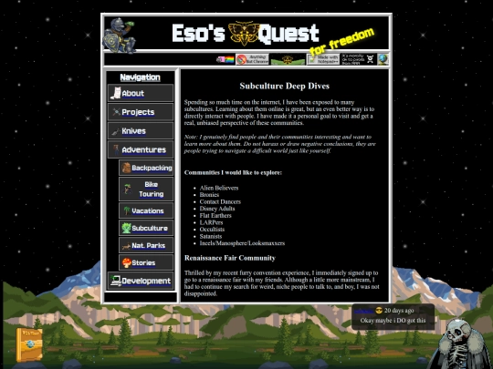 html/subculture screenshot