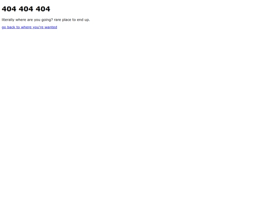 not_found screenshot