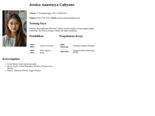 week2/CV Jessica screenshot