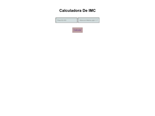 calculadora_IMC screenshot