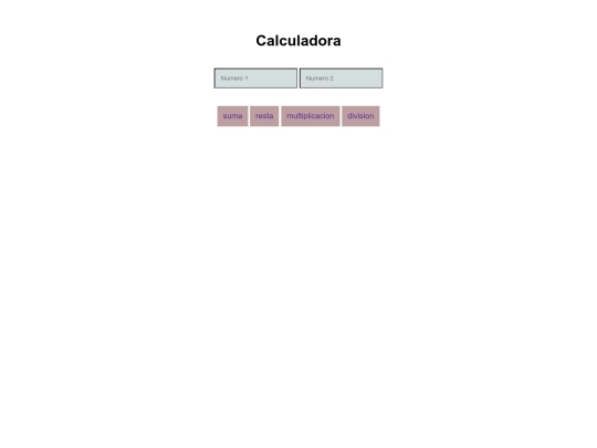 calculadorajs screenshot