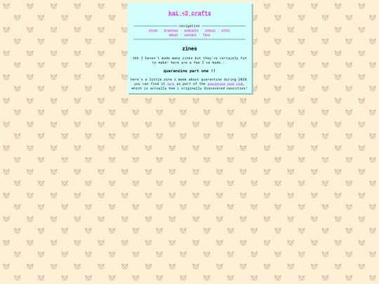 zines screenshot