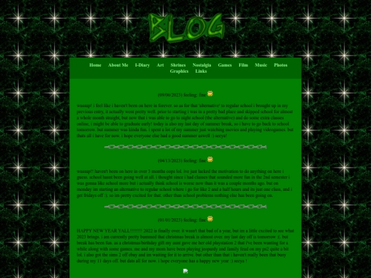 blog-old screenshot