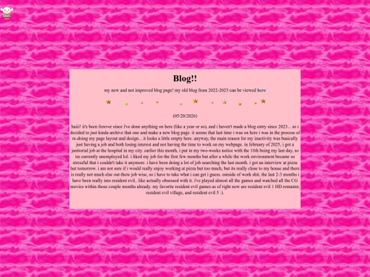 blog screenshot