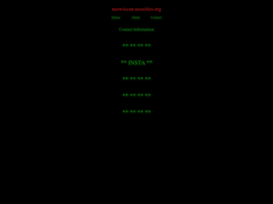 contact screenshot