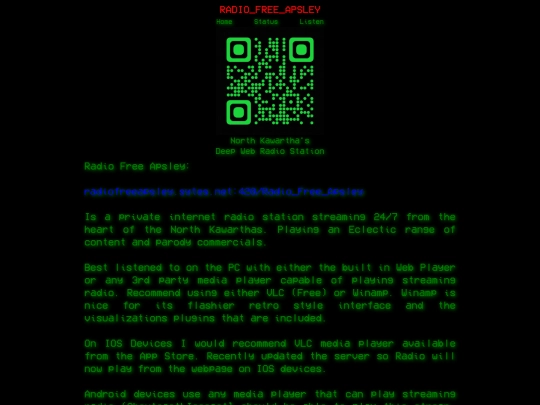 radio screenshot