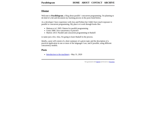 index screenshot