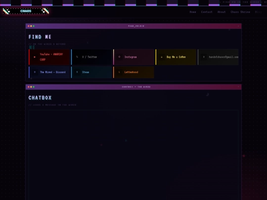 contact screenshot