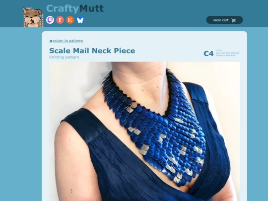 patterns/scalemailneckpiece screenshot