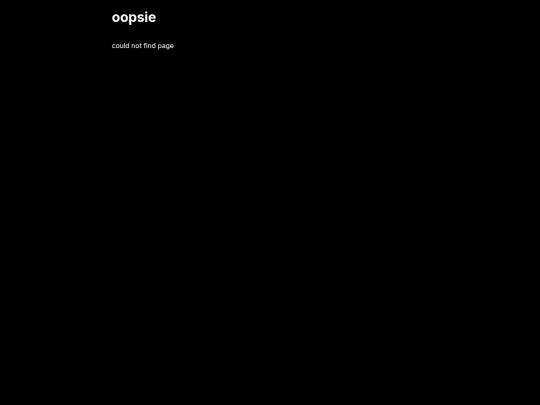 not_found screenshot