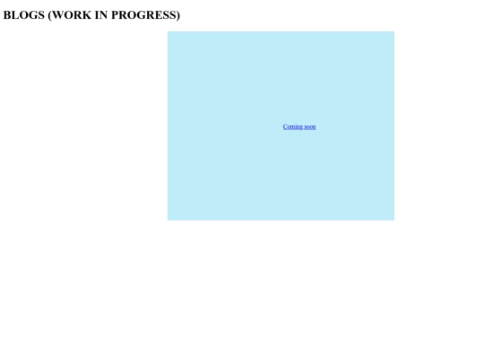 blogs screenshot