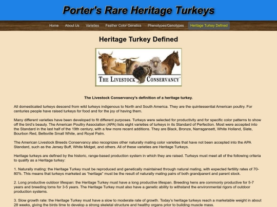 HeritageTurkeyDefined screenshot