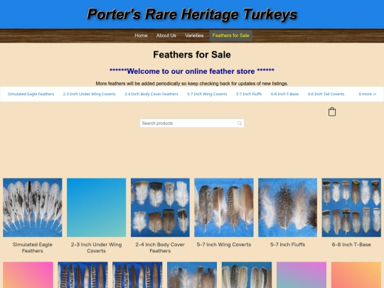 TurkeyFeathersforSale screenshot