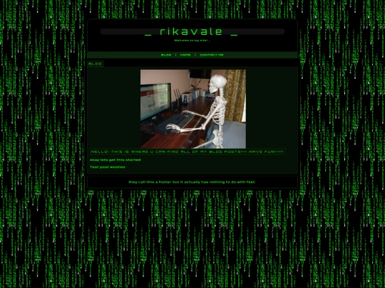 blog screenshot