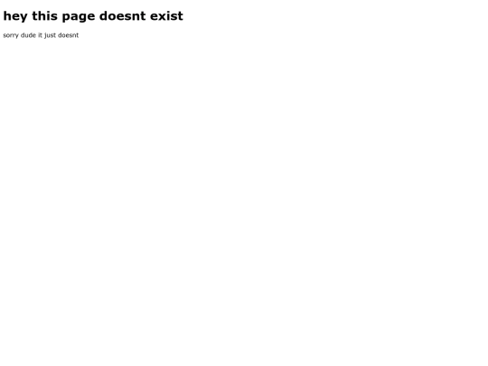 not_found screenshot
