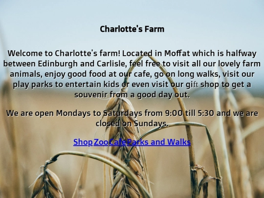 Charlotte's Farm  screenshot
