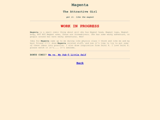 magenta screenshot