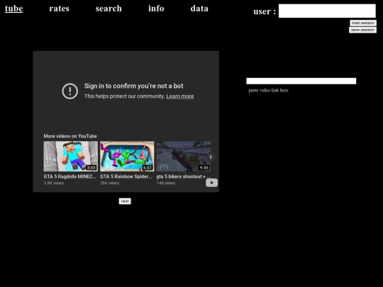 ratetube screenshot