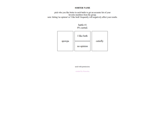 test screenshot