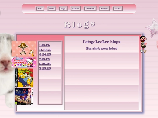 blogspace/blogs screenshot