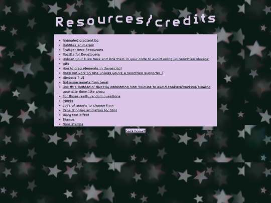 credits screenshot