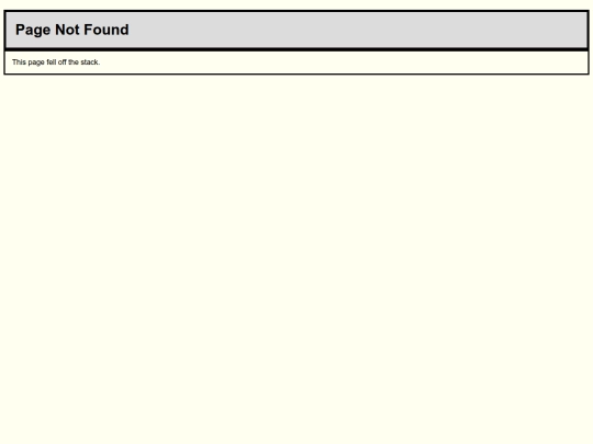not_found screenshot