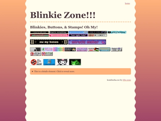 blinkie-zone screenshot