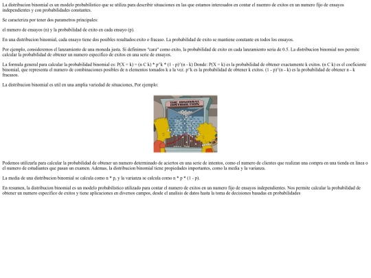 Distribucion Binomial screenshot