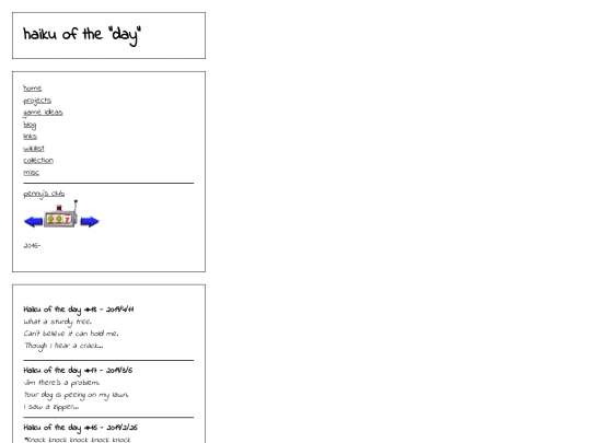 haiku screenshot