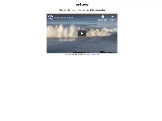 htmlcollection/first screenshot