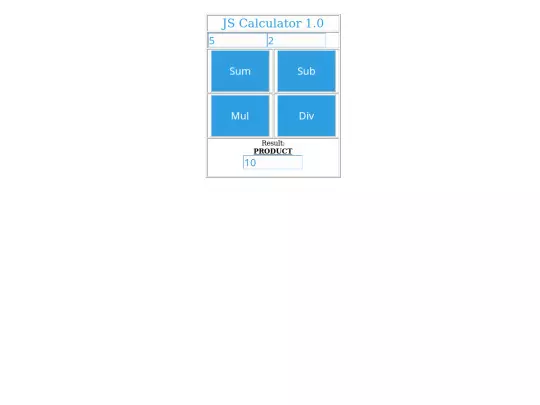 htmlcollection/jscal screenshot