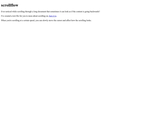 scrollology/scrollflow screenshot