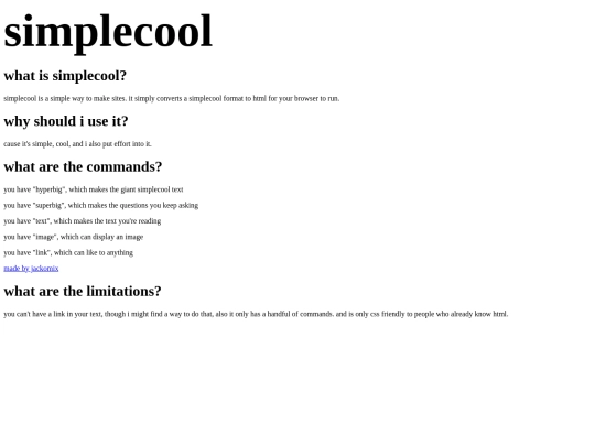 simplecool screenshot
