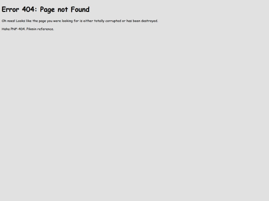not_found screenshot