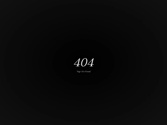 not_found screenshot