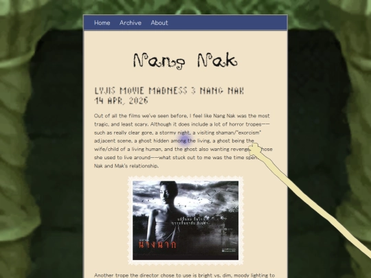 zonelets/posts/2026-04-14-Lyjis-Movie-Madness-3-Nang-Nak screenshot