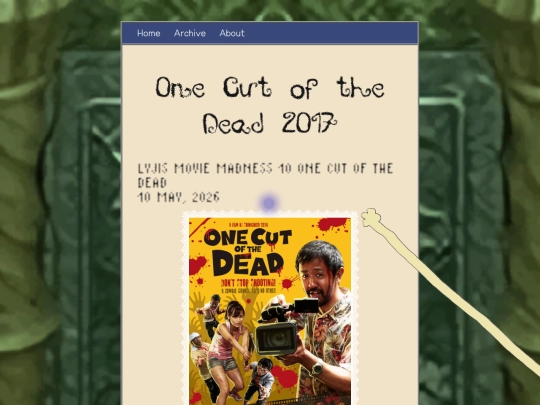 zonelets/posts/2026-05-10-Lyjis-Movie-Madness-10-One-Cut-Of-The-Dead screenshot