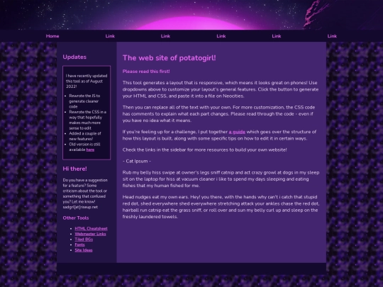 test screenshot