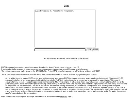 projects/elizabot/idx screenshot