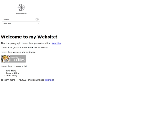 projects/snowflake screenshot