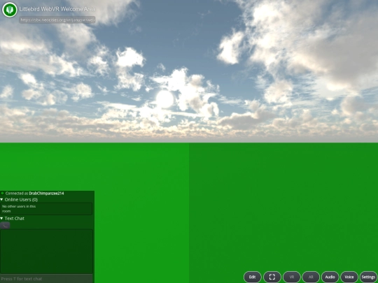 vr/janusvr/v2 screenshot